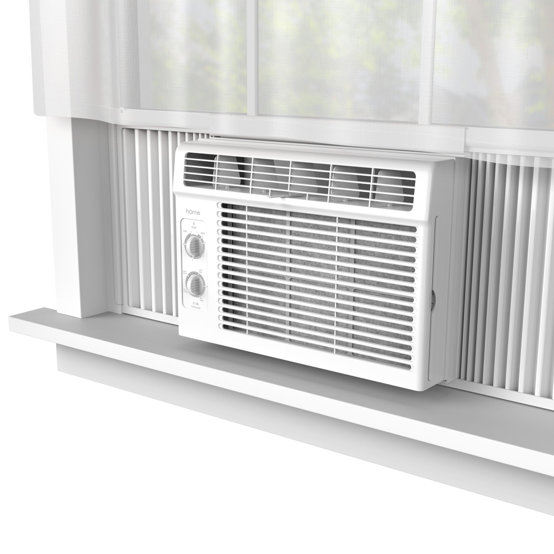 Fits well window air conditioner